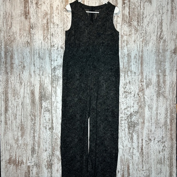 Athleta Topanga Printed Jumpsuit Snakeskin Tie Waist Womens Sz S - Picture 2 of 5